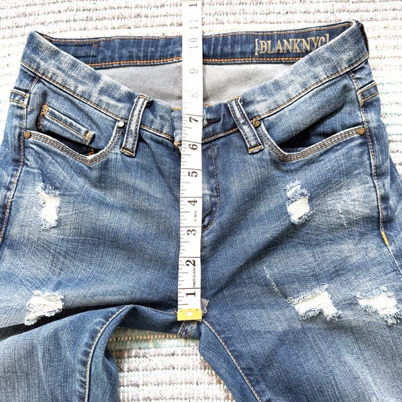 Blank NYC Distressed Blue Women's Skinny Jeans Size 25 - Picture 13 of 13